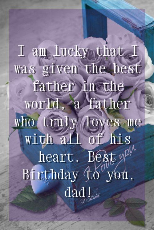 birthday wishes in english for papa